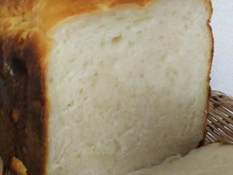 ホームベーカリーで粉末レモネードの食パン